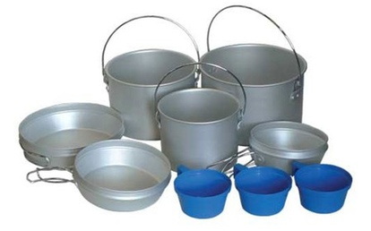 Набор посуды Tramp  TRC-002 | Посуда костровая походная