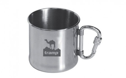 Кружка с карабином  Tramp TRC-012 | Посуда костровая походная