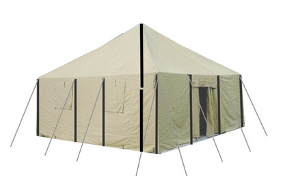 Установочный комплект к палатке 10ПБ22, стальные трубы | Геологические лагерные палатки