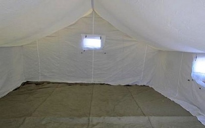 Внутренний тент, бязевый намет, для палаток 2ПЛП5/2ПП5 | Геологические лагерные палатки