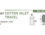 Хлопковый вкладыш в спальный мешок HIGH PEAK Cotton Inlett Travel